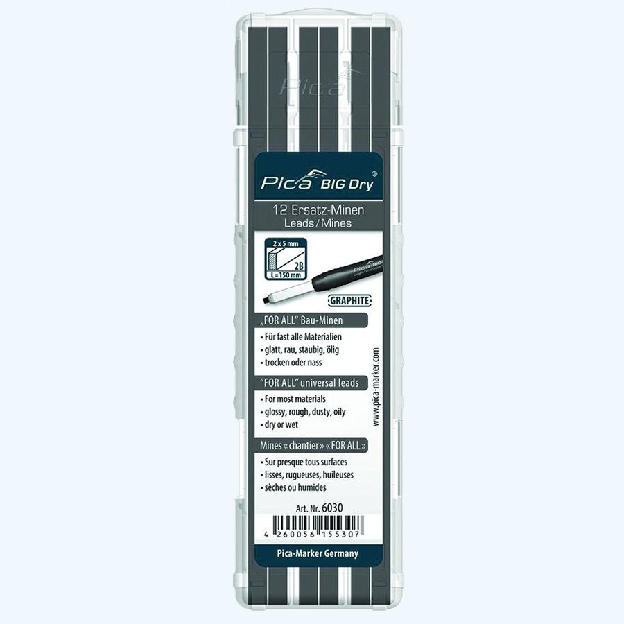 Pica Big Dry 6060 navulling (grijs 6030)