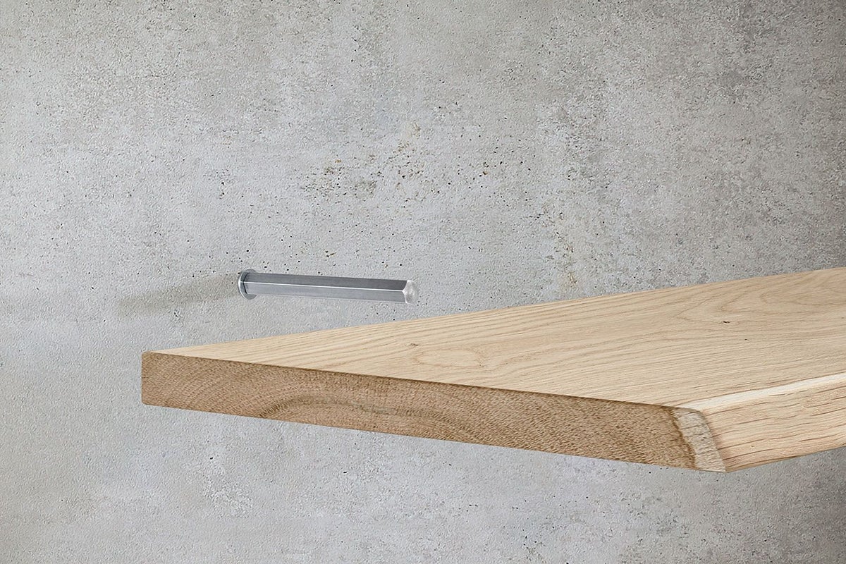 Blinde plankdrager Ø9 x 135 mm schroefdraad verzinkt