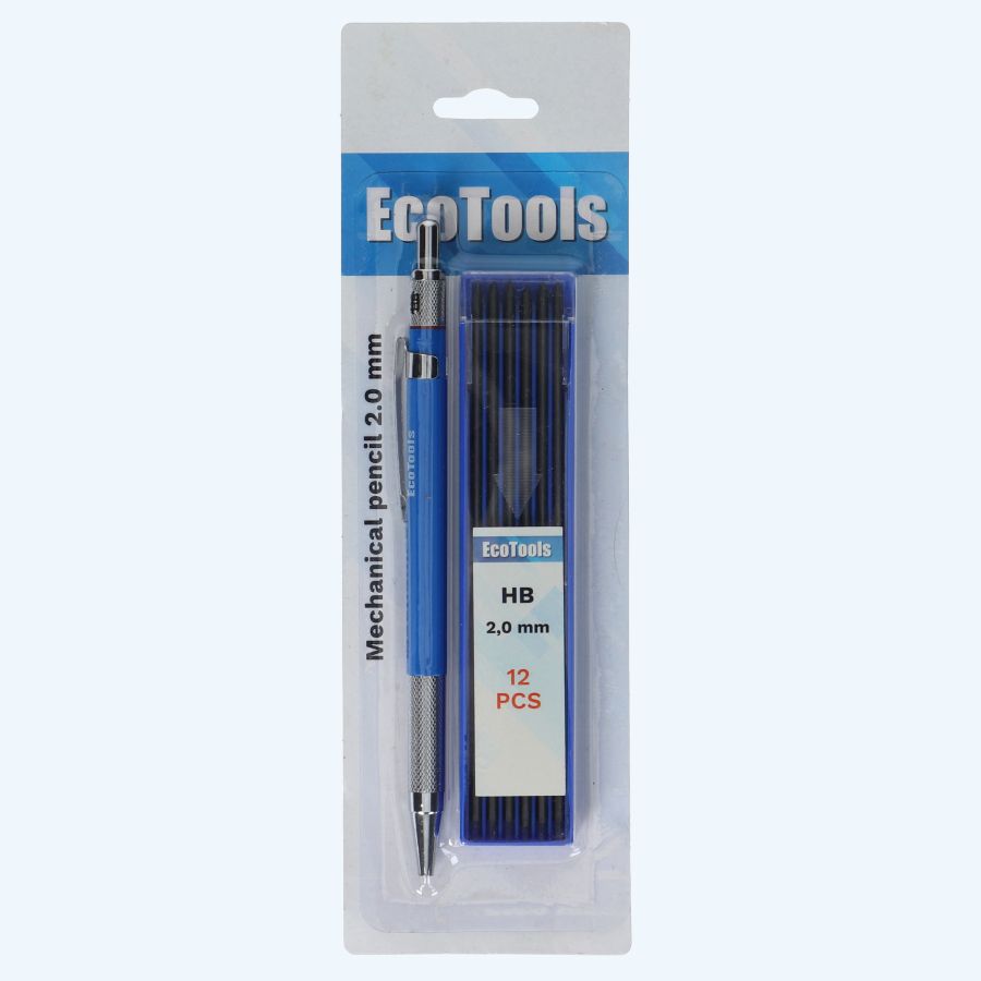 EcoTools vulpotlood 2,0 mm + 12 stiften 
