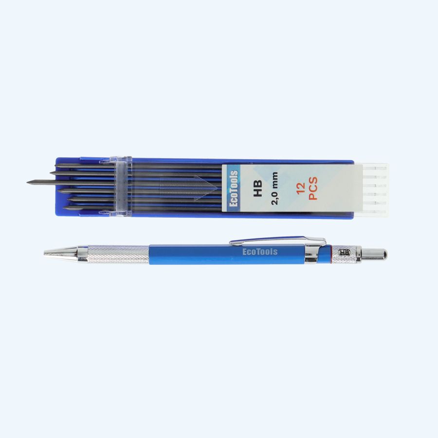 EcoTools vulpotlood 2,0 mm + 12 stiften 