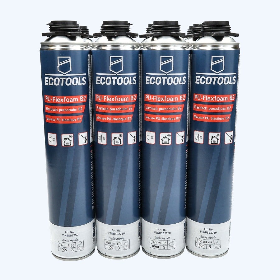 12 stuks EcoTools flexfoam 750ml