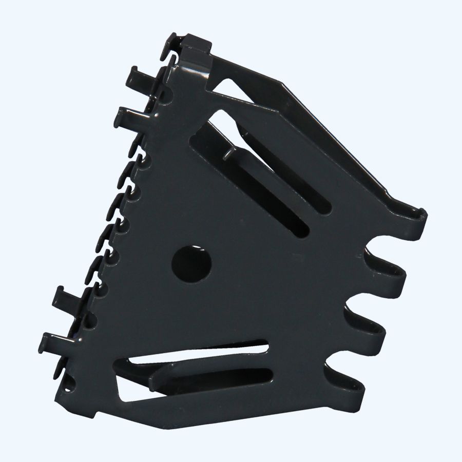 Bijenbekje RAL7016 stootvoegrooster 50 mm (10 stuks)