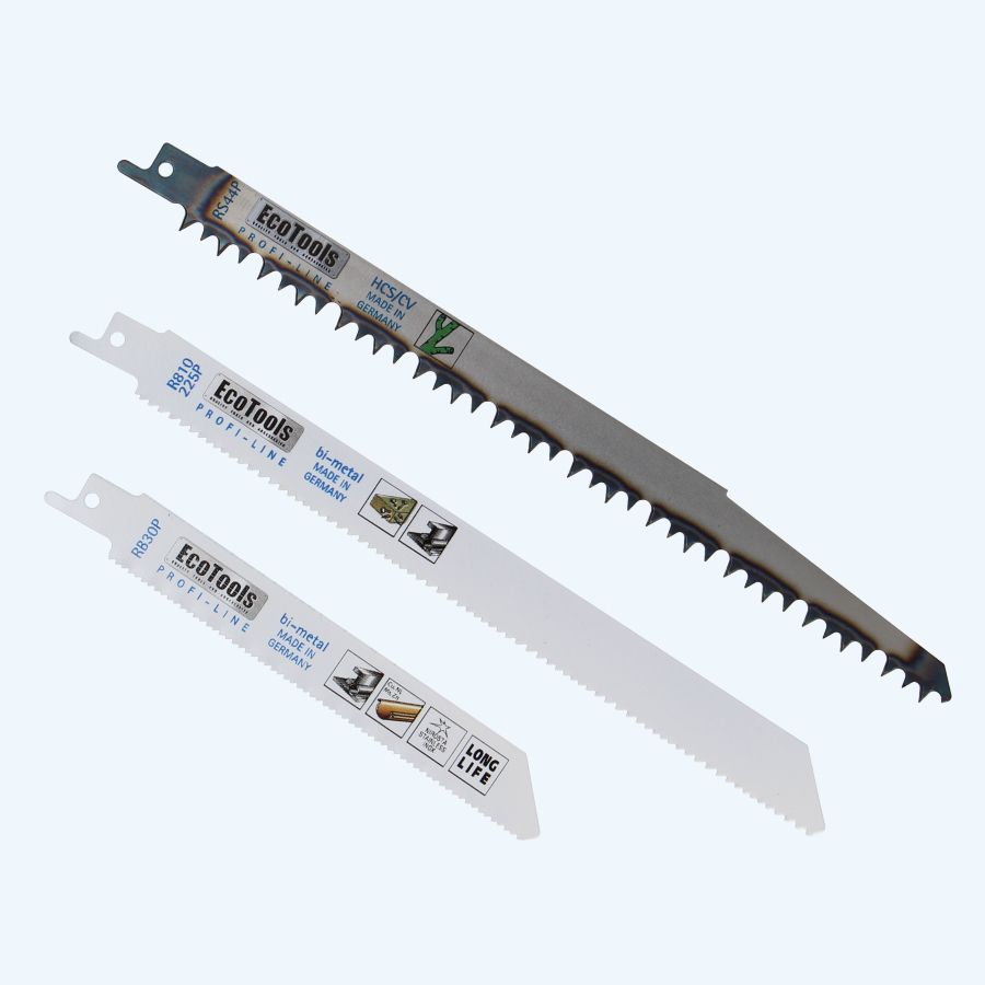 Reciprozaagbladen Set A Profi-line (3-delig)