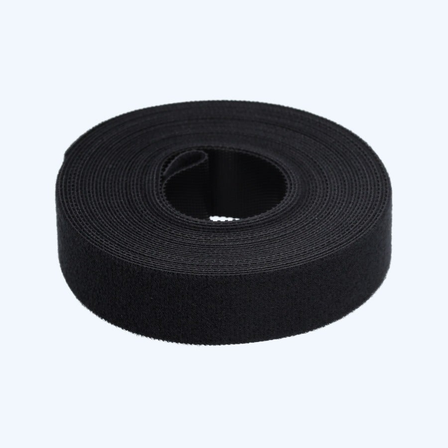 Rol klittenband 13 mm x 5 meter zwart