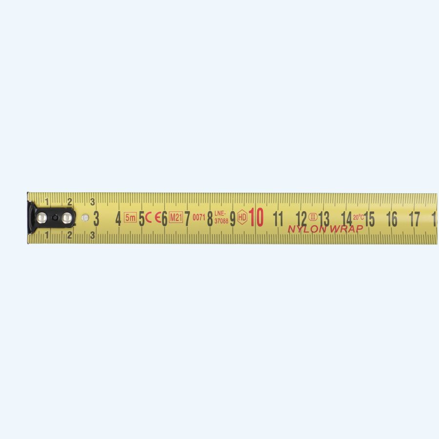 Rolmaat 5 meter x 25 mm autolock