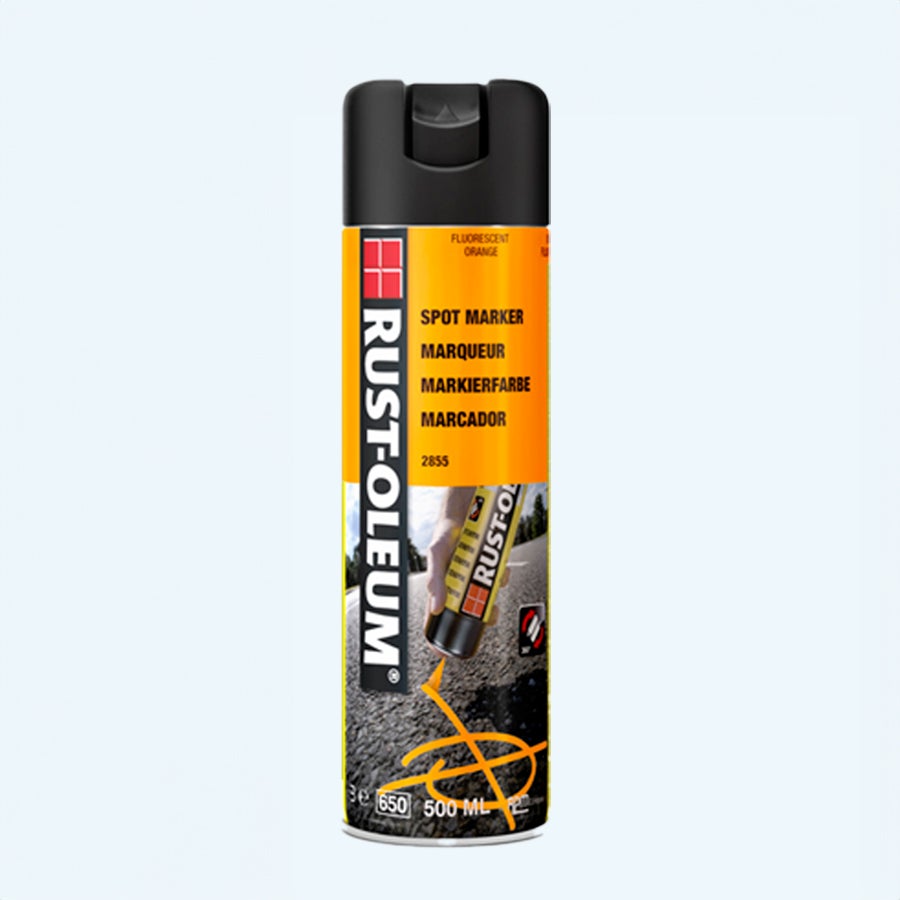 Hard Hat Economische markeerspray FLUORESCEREND ORANJE 500 ml