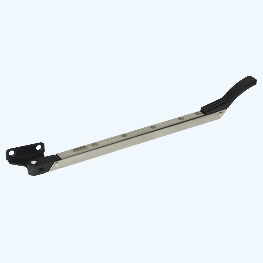 Raamuitzetter standaard 300 mm RVS finish zwart