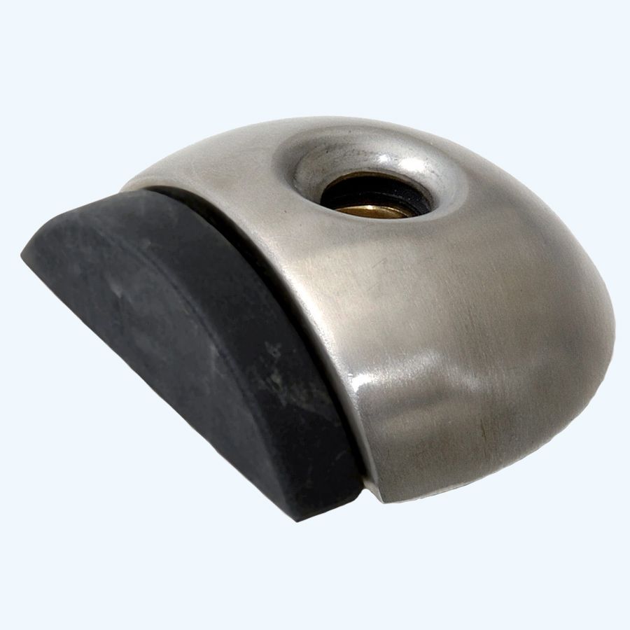 RVS deurstopper 55 x 18 mm vloermodel