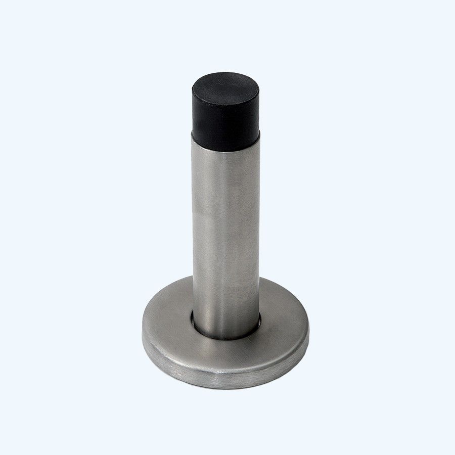 RVS deurstopper 50 x 84 mm wandmodel 