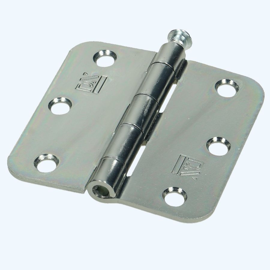 Dulimex scharnier ronde hoeken, losse pen, staal 76 x 76 mm