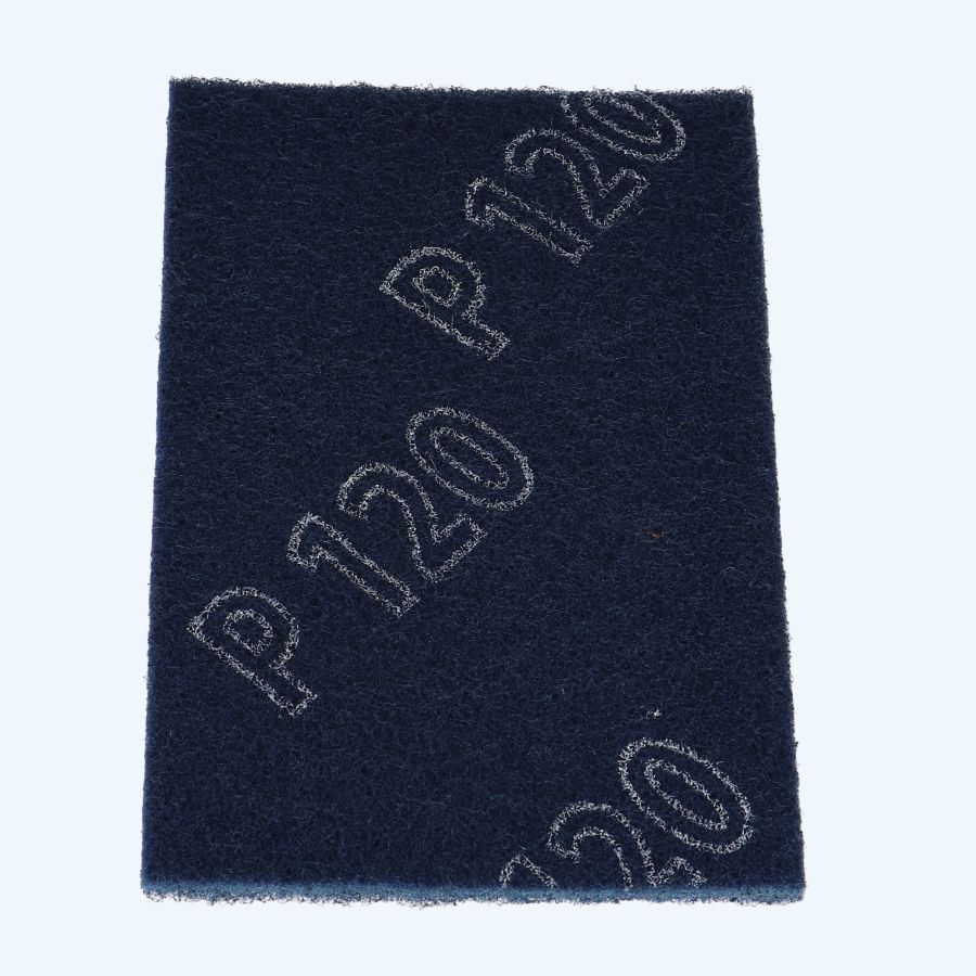 5 stuks schuurvlies 152 x 229 mm blauw (K120)