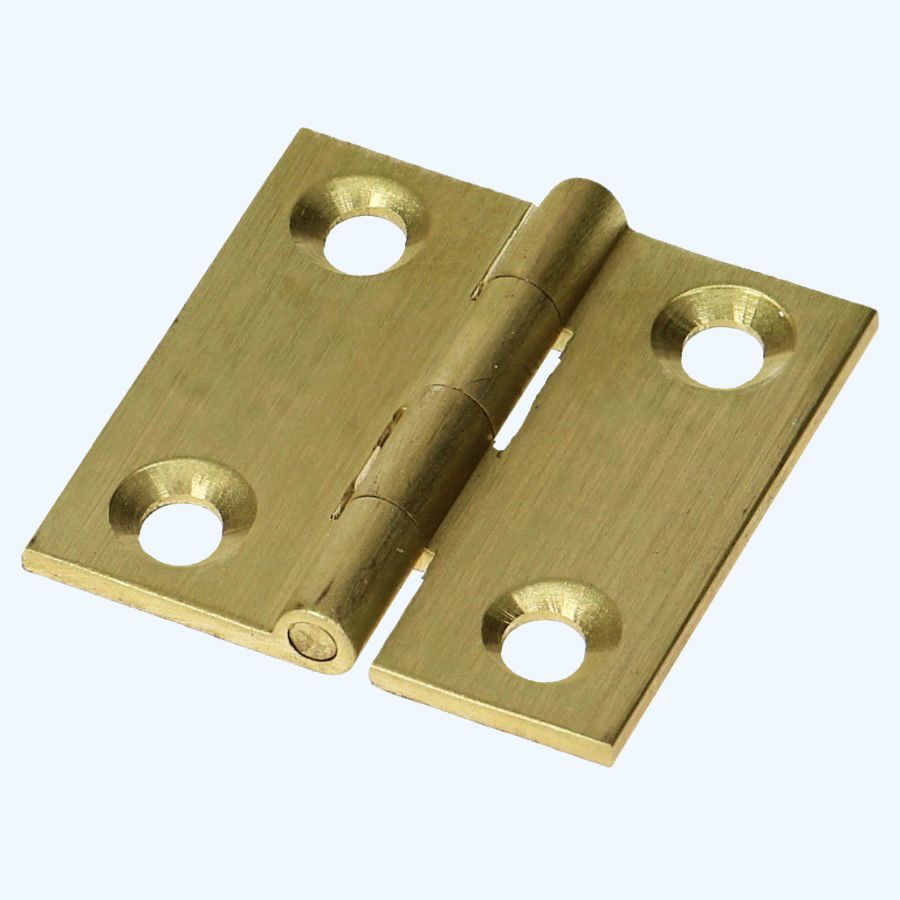 Smalscharnier messing 25 x 30 mm
