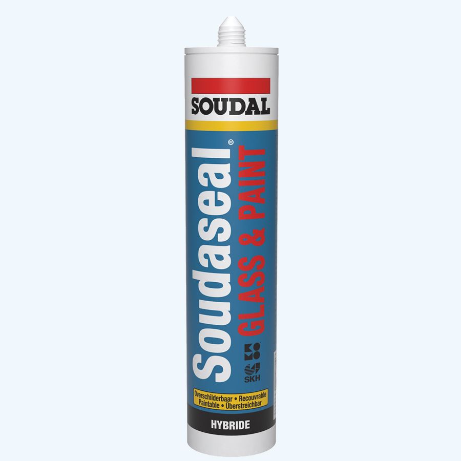 Soudal Soudaseal Glass & Paint 290 ml (RAL 9001)