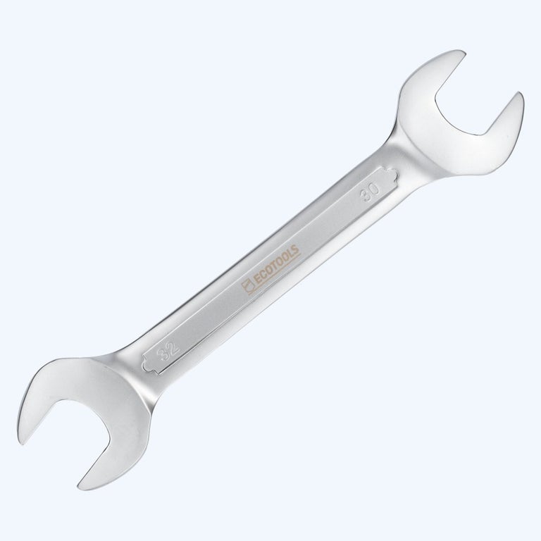 Clé à fourche Chrome Vanadium 30 x 32 mm