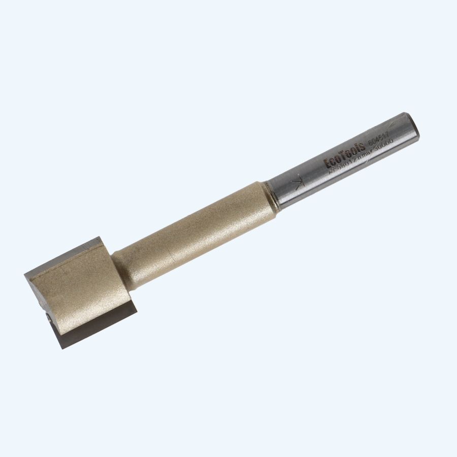 HM verlengde groeffrees Industrial 22 mm met ondersnijder