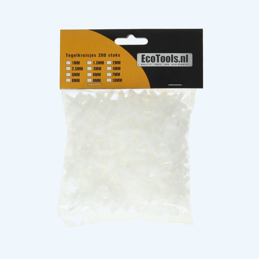 Tegelkruisjes 3,0 mm (zak á 200 stuks)