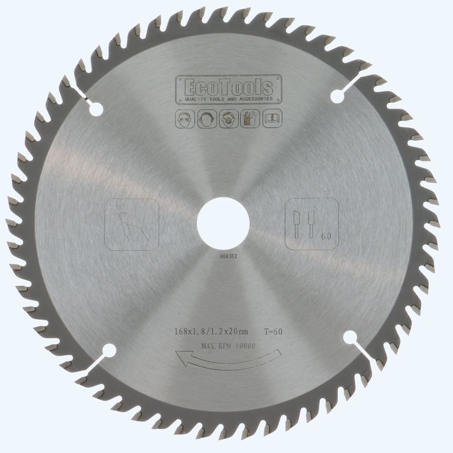 HM-zaagblad PROF 168 x 20 mm T=60
