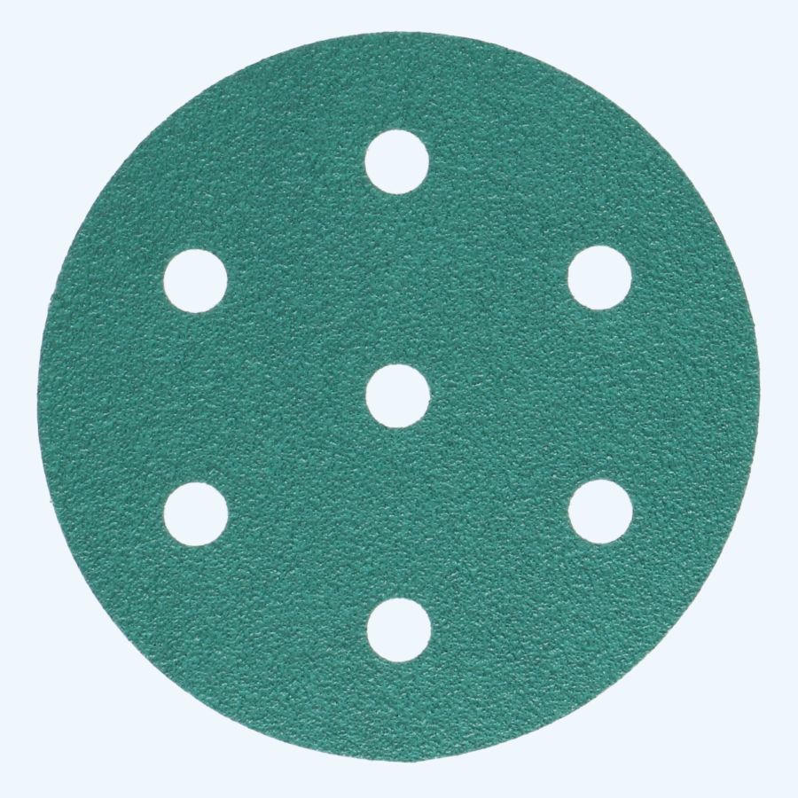 Topline schuurschijf klittenband 90 mm, 7 stofgaten K40