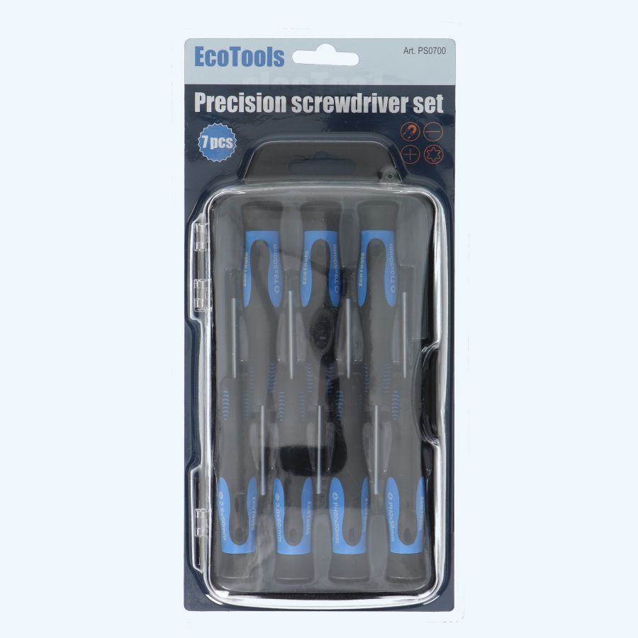 Precisie schroevendraaierset 7-delig