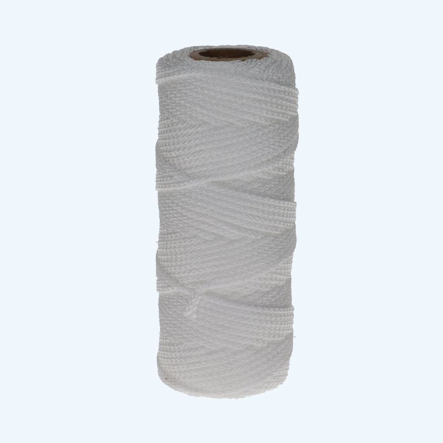 50 meter metselkoord polypropyleen 1,5 mm wit