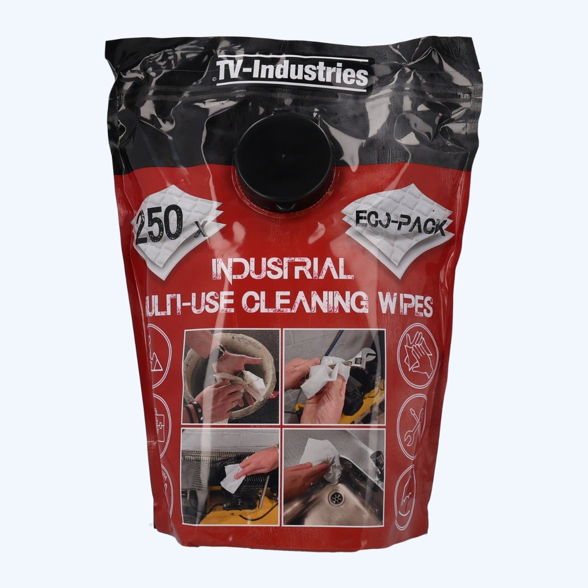 TP Industrial cleaning wipes (zak 250 stuks)