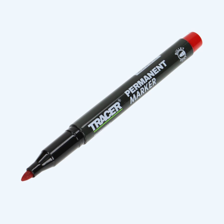 Tracer Permanent marker rood