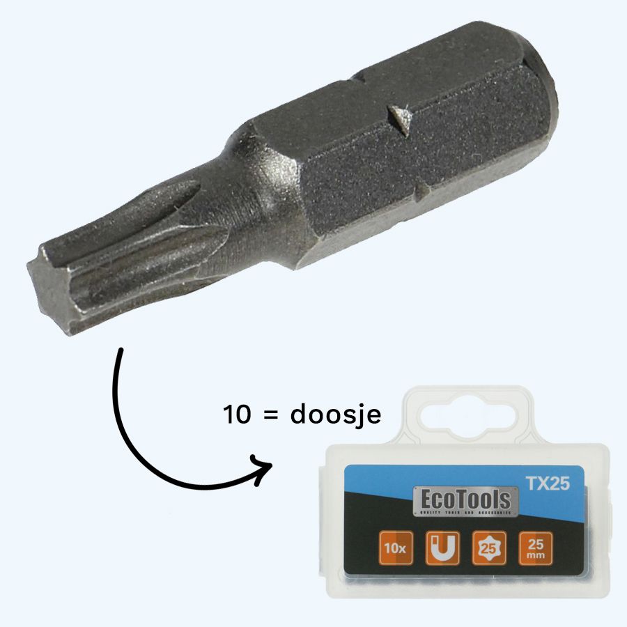 Torx 25 schroefbit