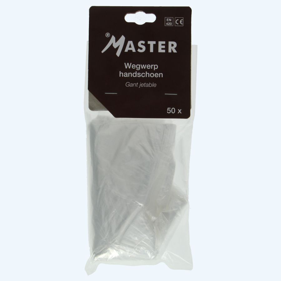 Wegwerphandschoen Master 50 stuks