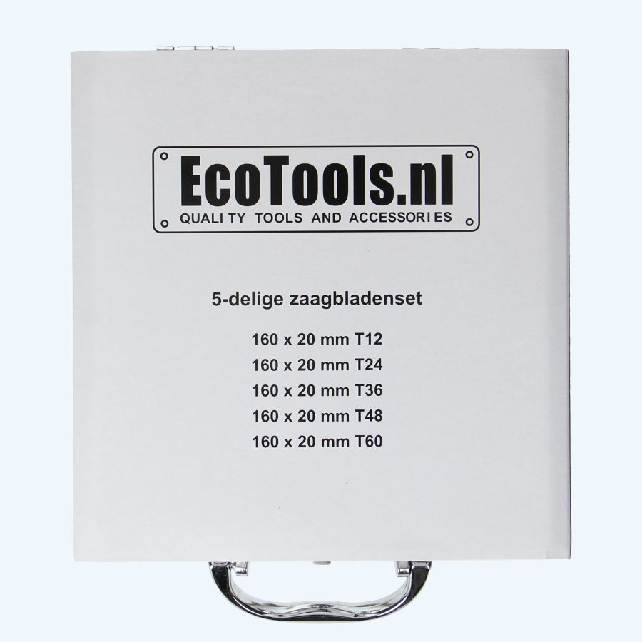 5-delige set HM-zaagbladen PROF 160 x 20 mm