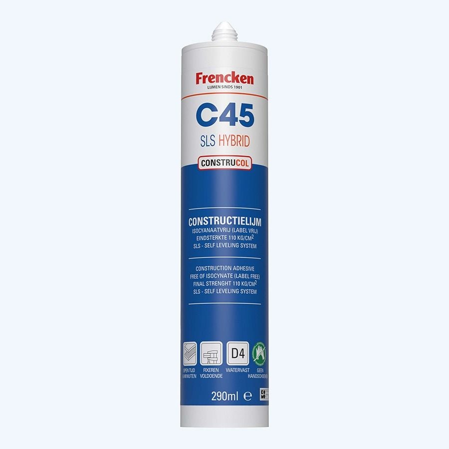 Frencken Construcol HV45 290 ml bruin 