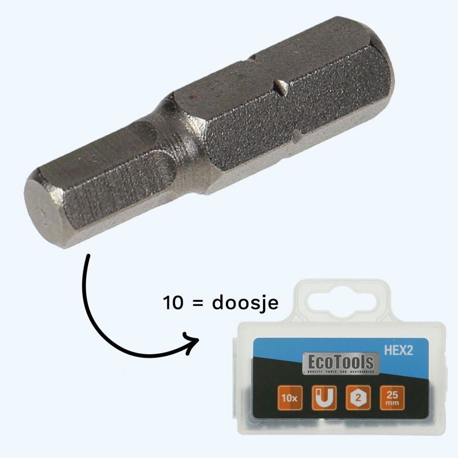 Inbus bit 2 mm
