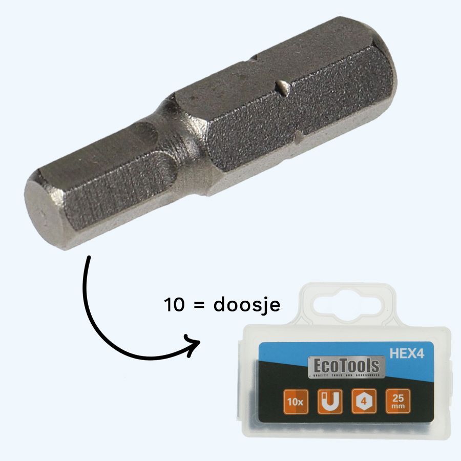 Inbus bit 4 mm