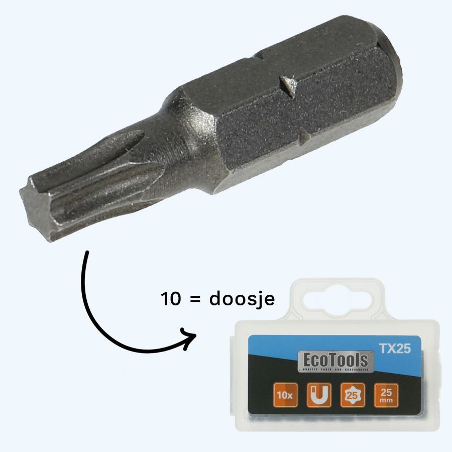 Torx 25 schroefbit