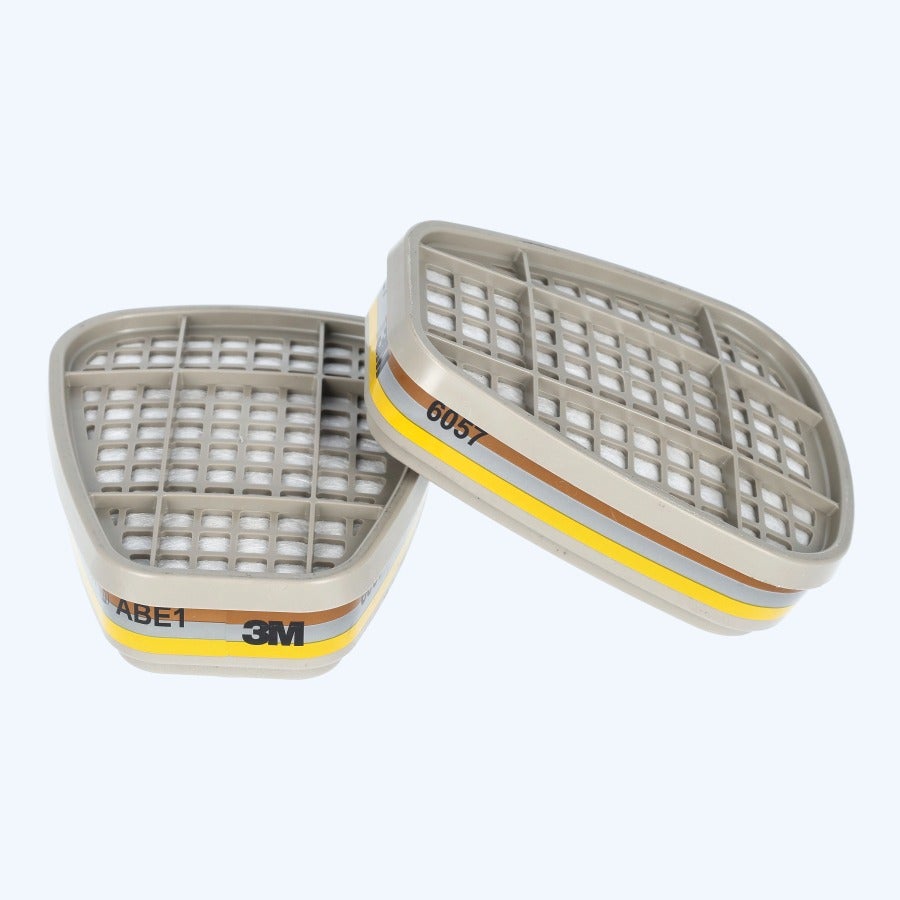 1 paar 3M ABE1 filters voor 3M gelaatsmaker 6000 serie 1 paar 3M ABE1 filters voor 3M gelaatsmaker 6000 serie