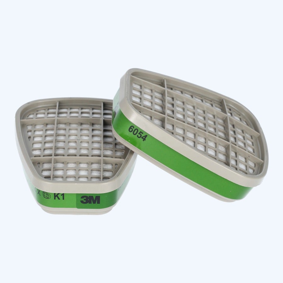 1 paar 3M K1 filters voor 3M gelaatsmakser 6000 serie 1 paar 3M K1 filters voor 3M gelaatsmakser 6000 serie