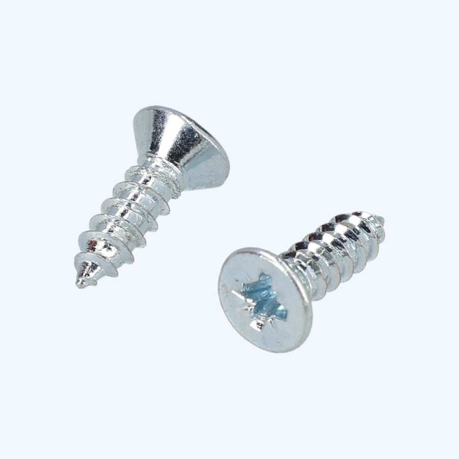 200 stuks plaatschroef verzinkt verzonken kop 2,9 x 9,5 mm 200 stuks plaatschroef verzinkt verzonken kop 2,9 x 9,5 mm