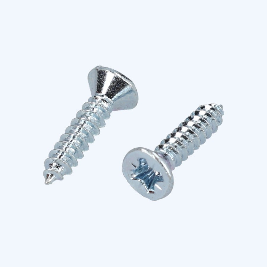 200 stuks plaatschroef verzinkt verzonken kop 4,8 x 19 mm 200 stuks plaatschroef verzinkt verzonken kop 4,8 x 19 mm