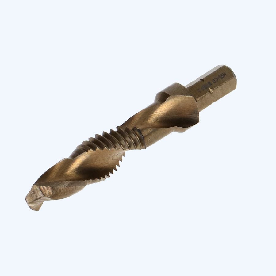 Boortap combinatie HSS 5% cobalt M10 x 1,5 mm Boortap combinatie HSS 5% cobalt M10 x 1,5 mm