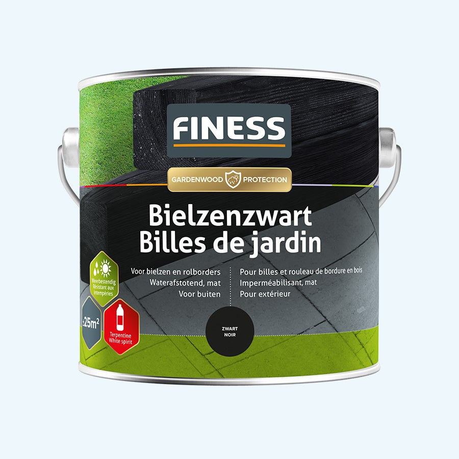 FINESS Bielzenzwart 2,5 L Zwart FINESS Bielzenzwart 2,5 L Zwart