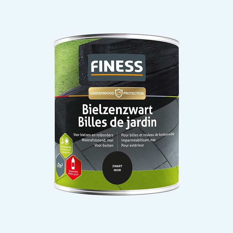 FINESS Bielzenzwart 750 ml Zwart FINESS Bielzenzwart 750 ml Zwart