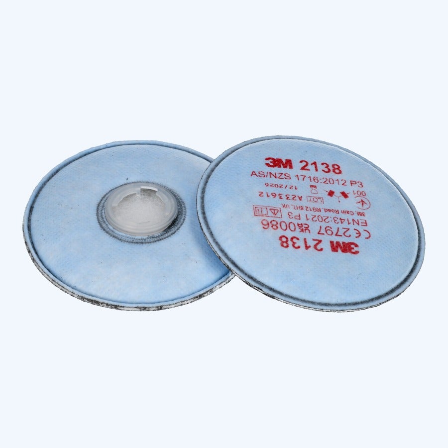 1 paar P3 filters voor 3M gelaatsmasker 6000 serie 1 paar P3 filters voor 3M gelaatsmasker 6000 serie