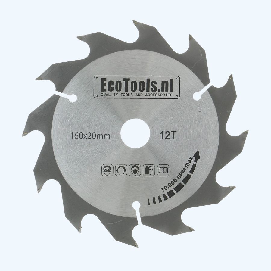 HM-zaagblad 160 x 20 mm T=12 (Eco-line) HM-zaagblad 160 x 20 mm T=12 (Eco-line)