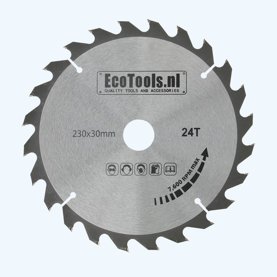 HM-zaagblad 230 x 30 mm T=24 (Eco-line) HM-zaagblad 230 x 30 mm T=24 (Eco-line)