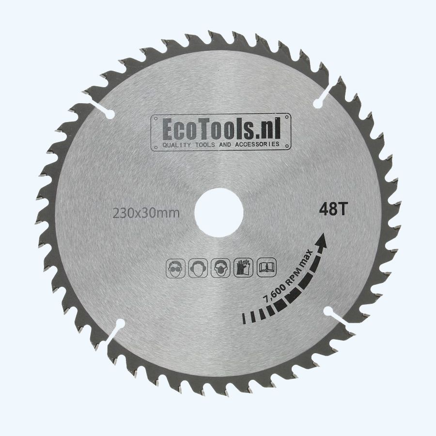 HM-zaagblad 230 x 30 mm T=48 (Eco-line) HM-zaagblad 230 x 30 mm T=48 (Eco-line)