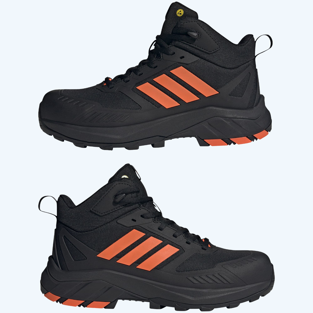 Adidas Gradix Mid S3S Noir/Orange M 39 Adidas Gradix Mid S3S Noir/Orange M 39