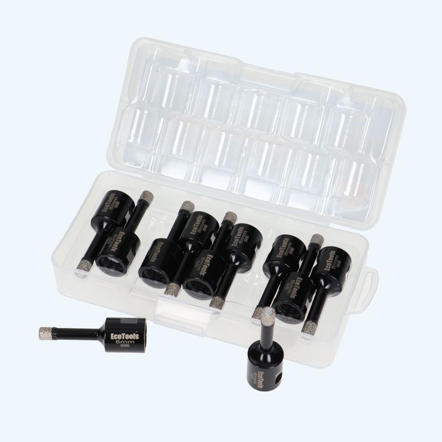 10+1 gratis diamant tegelboor 8 mm M14 aansluiting 10+1 gratis diamant tegelboor 8 mm M14 aansluiting