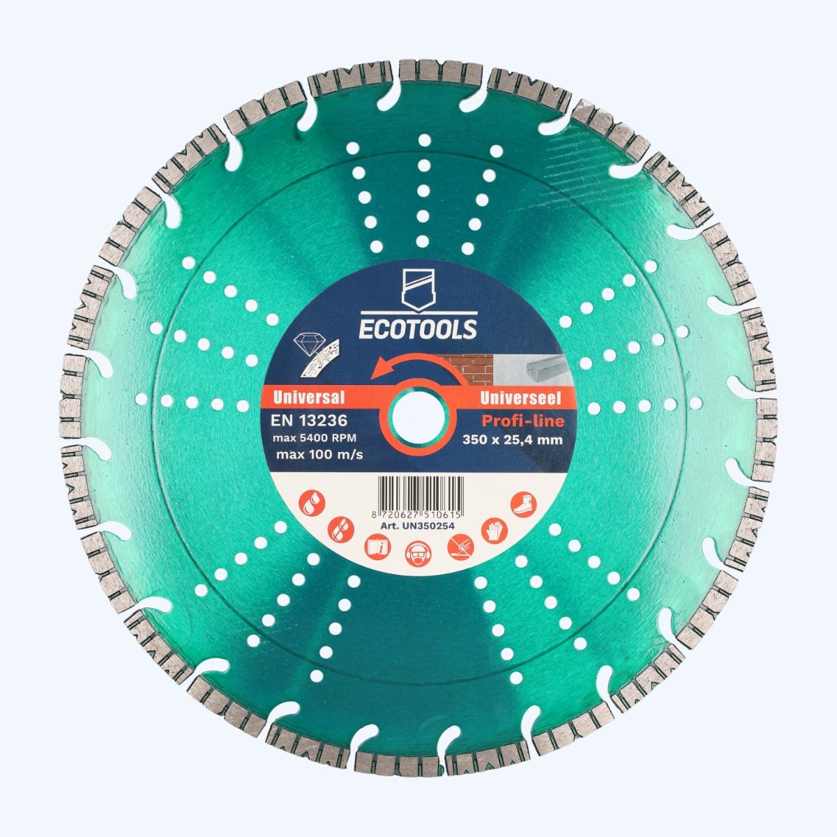 Diamantschijf universeel 350 x 25,4 mm (Profi-line) Diamantschijf universeel 350 x 25,4 mm (Profi-line)