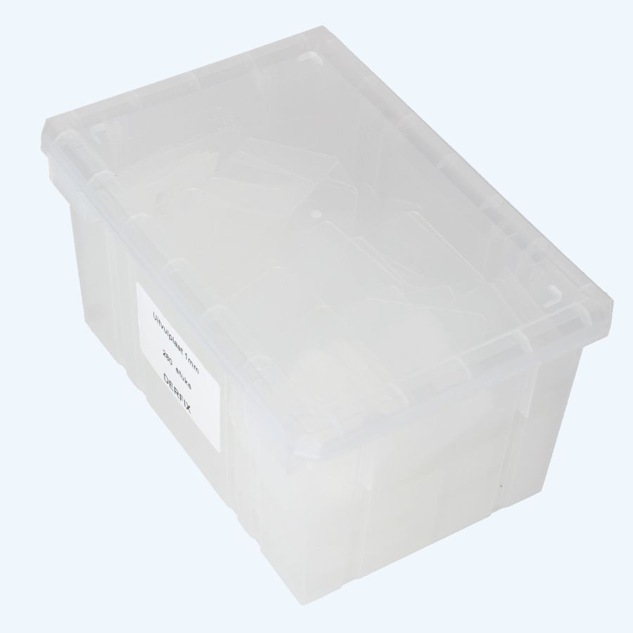 280 stuks uitvulplaatjes 1 x 47 mm wit 280 stuks uitvulplaatjes 1 x 47 mm wit