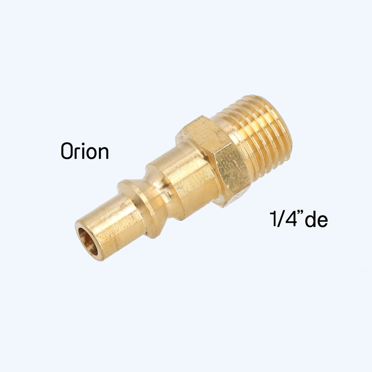 Raccord Orion avec filetage extérieur 1/4'' Raccord Orion avec filetage extérieur 1/4''