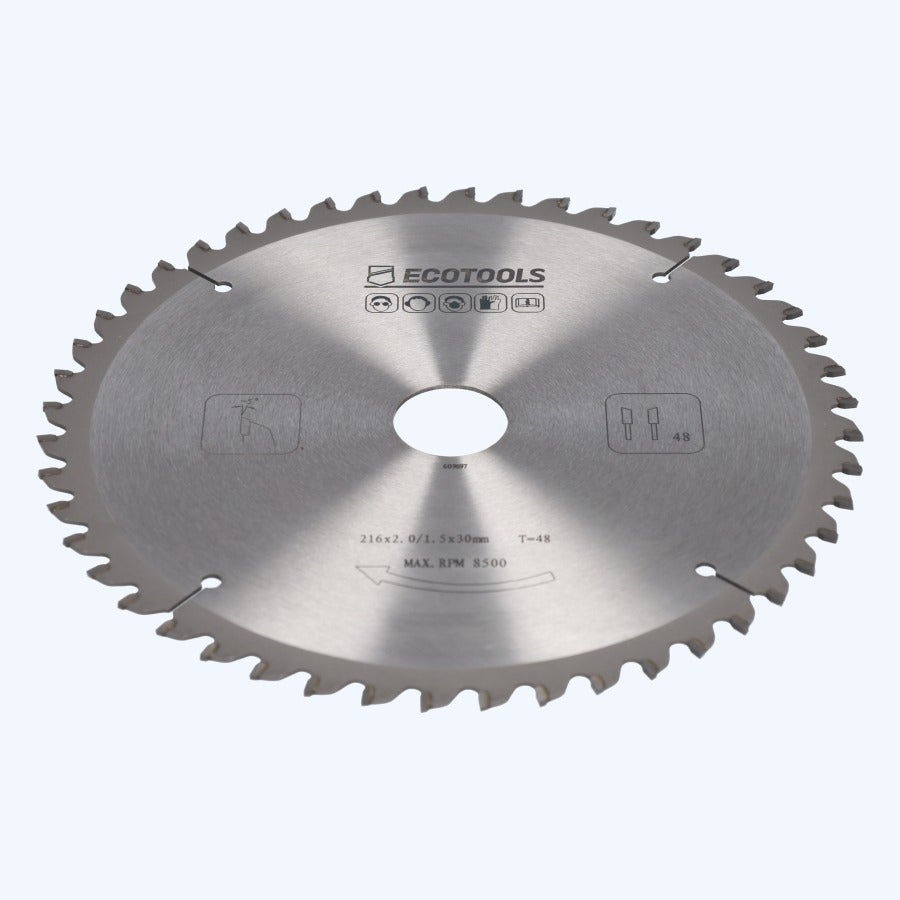 HM-afkortzaagblad 216 x 30 mm T=48 (1,5/2,0 mm) Prof HM-afkortzaagblad 216 x 30 mm T=48 (1,5/2,0 mm) Prof